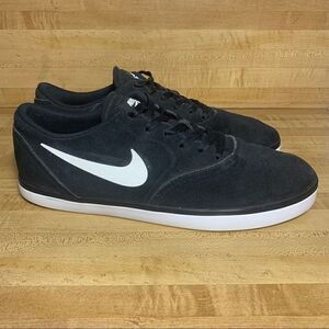 Nike SB Check Trainers Canvas Black Size 13